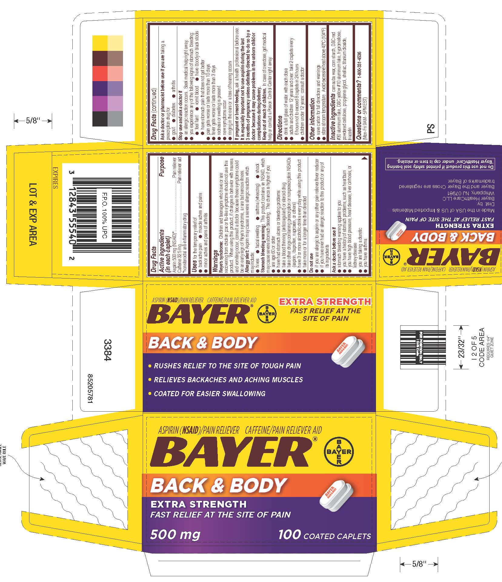 Bayer Back And Body For Headache